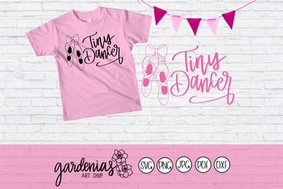 Tiny Dancer Ballerina SVG Gardenias Art Shop 