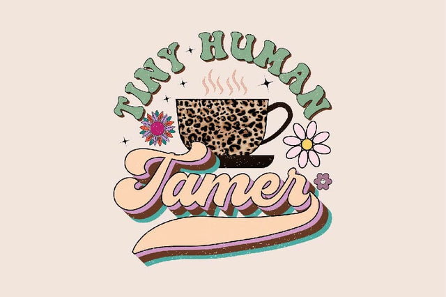 Tiny Human Tamer Sublimation SVGArt 