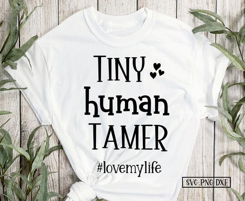 Tiny Human Tamer SVG Calico Creations Svg 