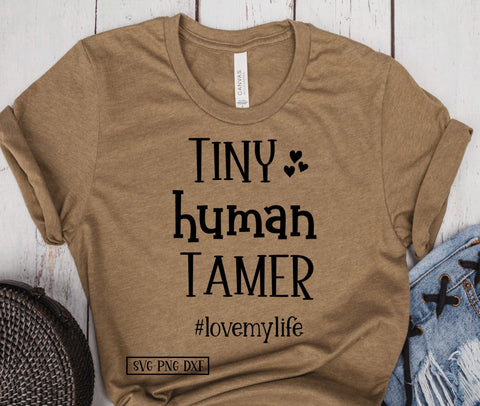 Tiny Human Tamer SVG Calico Creations Svg 