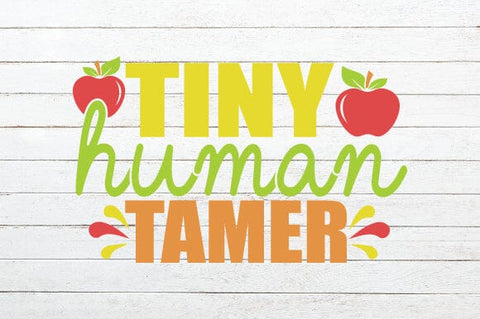 Tiny Human Tamer SVG Craftlabsvg24 