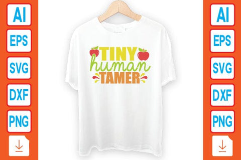 Tiny Human Tamer SVG Craftlabsvg24 