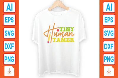 Tiny Human Tamer SVG Craftlabsvg24 