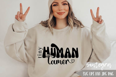 Tiny Human Tamer SVG Free For Commercial Use SVG Sintegra 