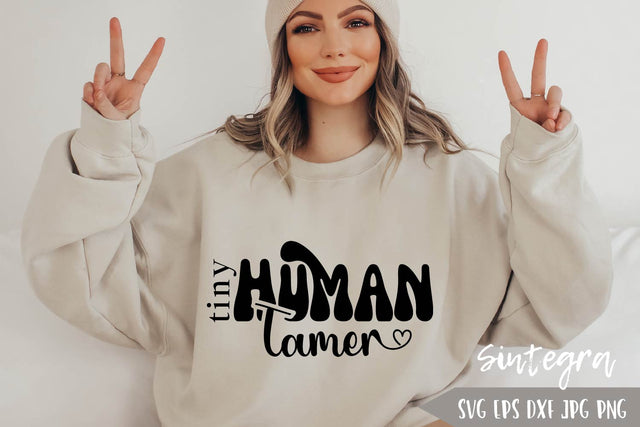 Tiny Human Tamer SVG Free For Commercial Use SVG Sintegra 
