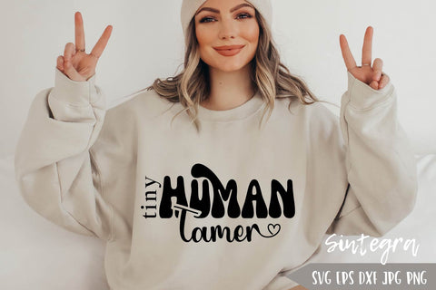 Tiny Human Tamer SVG Free For Commercial Use SVG Sintegra 