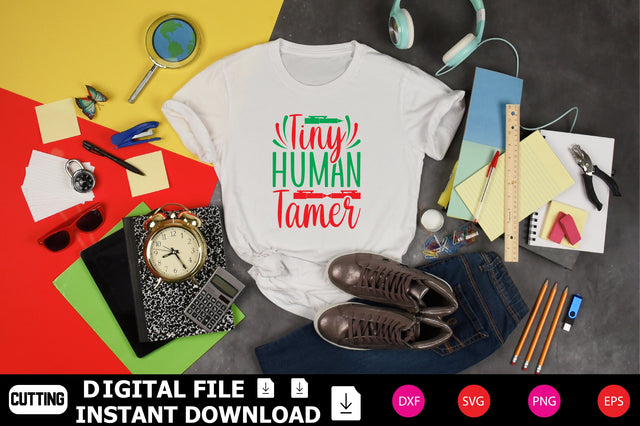 Tiny Human Tamer SVG Shahin alam 