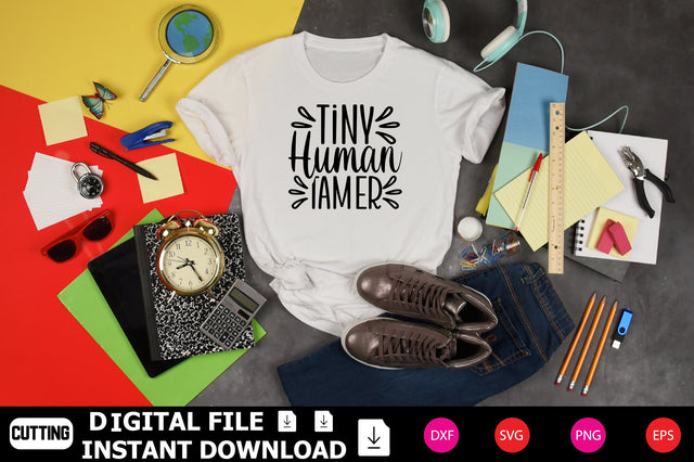 Tiny Human Tamer SVG Shahin alam 