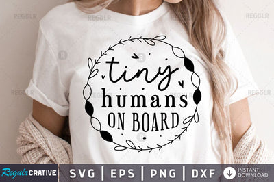 Tiny humans on board SVG SVG Regulrcrative 