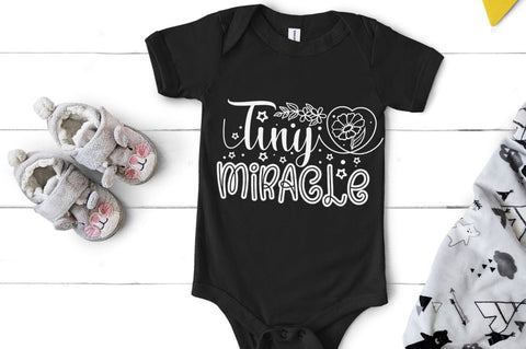 Tiny miracle, baby SVG SVG DESIGNISTIC 