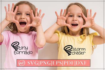 Tiny Tornado & Storm Chaser SVG Designs SVG MockupSvgVenue 
