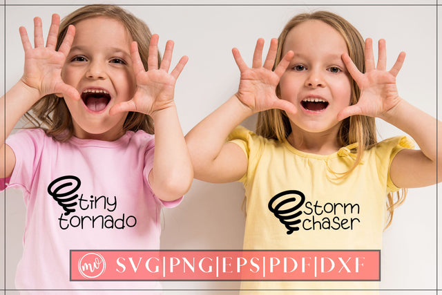 Tiny Tornado & Storm Chaser SVG Designs SVG MockupSvgVenue 
