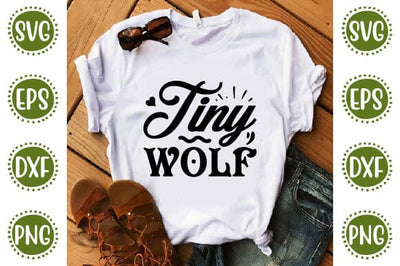 Tiny wolf Mother SVG Cut File | Mom Mummy Mama Mother Quotes SVG SVG SH_Tee store 