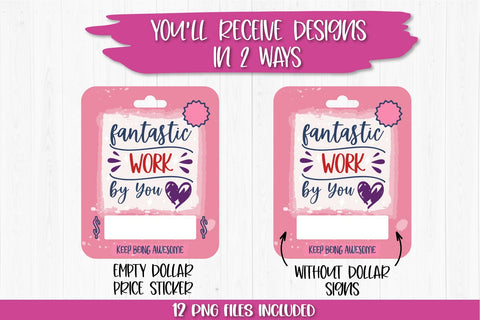 Tipping Money Card PNG Designs | Printable Thank You Cards SVG TatiStudio 