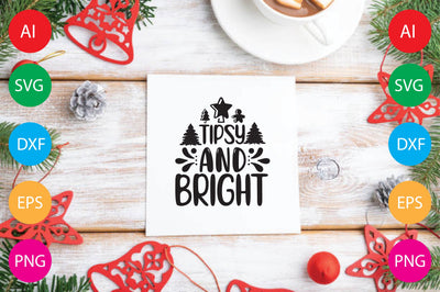 Tipsy And Bright SVG CraftlabSvg29 
