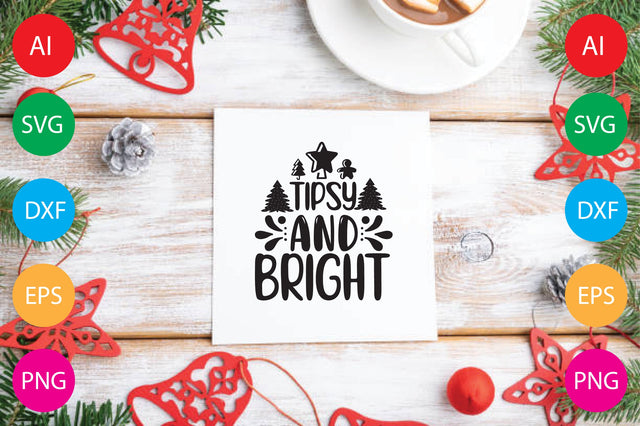 Tipsy And Bright SVG CraftlabSvg29 