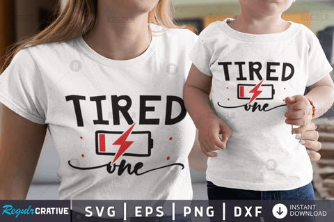 Tired one SVG SVG Regulrcrative 