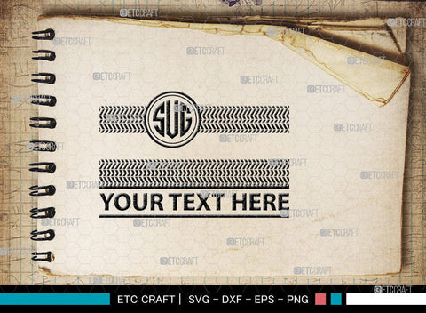Tires And Tire Prints Monogram, Tires And Tire Prints Silhouette, Tire Print Svg, Race Wall Svg, Tire Track Svg, SB00053 SVG ETC Craft 
