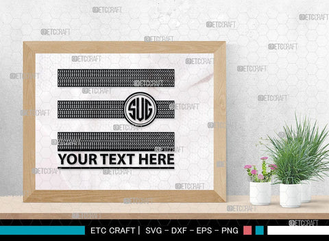 Tires And Tire Prints Monogram, Tires And Tire Prints Silhouette, Tire Print Svg, Race Wall Svg, Tire Track Svg, SB00053 SVG ETC Craft 
