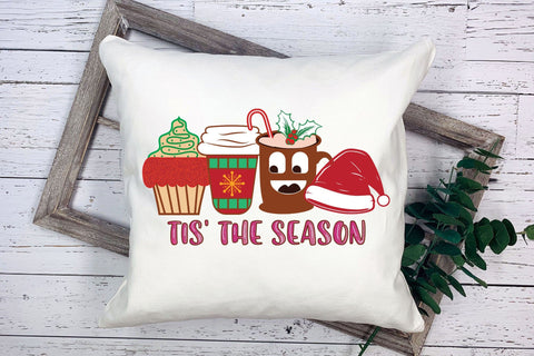 Tis the Season - Christmas Coffee Sublimation Sublimation CraftLabSVG 