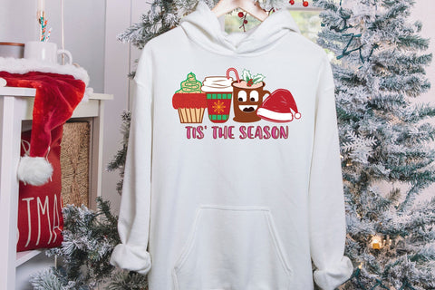 Tis the Season - Christmas Coffee Sublimation Sublimation CraftLabSVG 