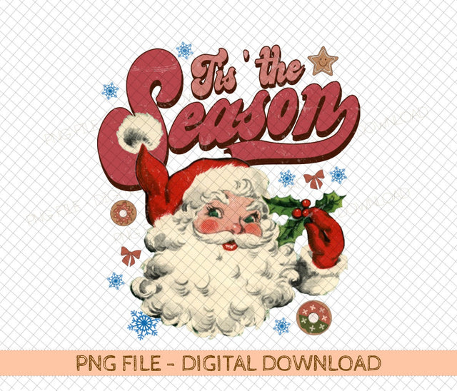 Tis The Season Christmas png Sublimation Sublimation DiamondDesign 