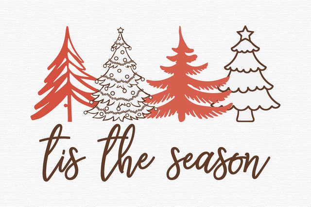 Tis the Season Christmas SVG Design SVG designartist 