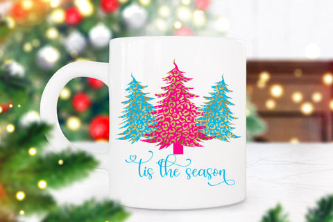 Tis the Season Christmas Tree I Christmas Sublimation PNG Sublimation Happy Printables Club 