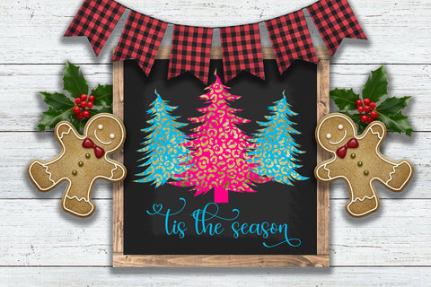 Tis the Season Christmas Tree I Christmas Sublimation PNG Sublimation Happy Printables Club 