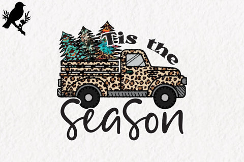 Tis the season Christmas Truck Sublimation Sublimation Jagonath Roy 
