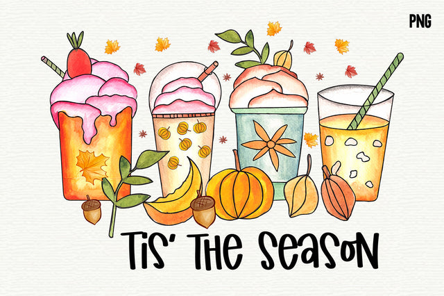 Tis' the Season Coffee Sublimation SVG fokiira 