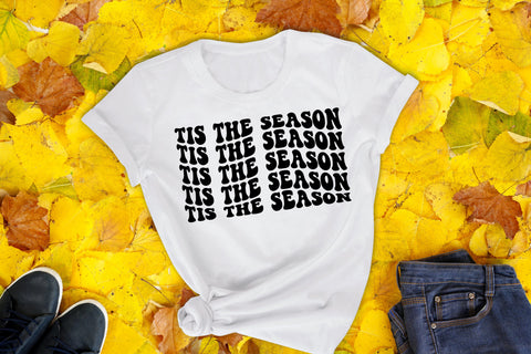 Tis the Season Cut File, Retro Fall SVG SVG CraftLabSVG 