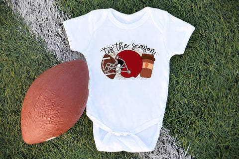 Tis the Season, Football Sublimation PNG Sublimation CraftLabSVG 