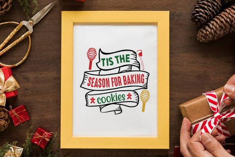 Tis the season for baking cookies SVG Angelina750 