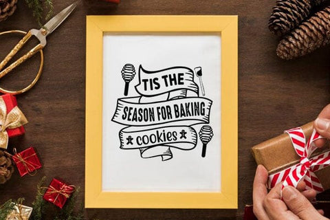 Tis the season for baking cookies SVG Angelina750 