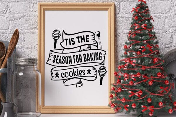 Tis the season for baking cookies SVG Angelina750 