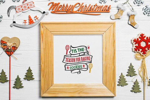 Tis the season for baking cookies SVG Angelina750 