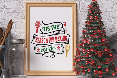 Tis the season for baking cookies SVG Angelina750 