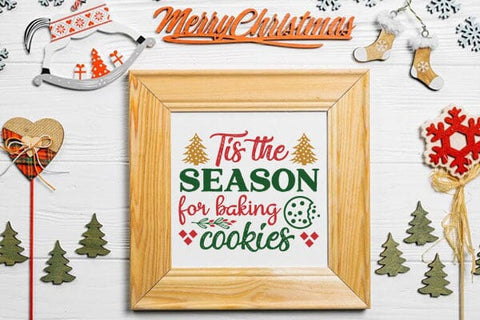 Tis The Season For Baking Cookies SVG Angelina750 