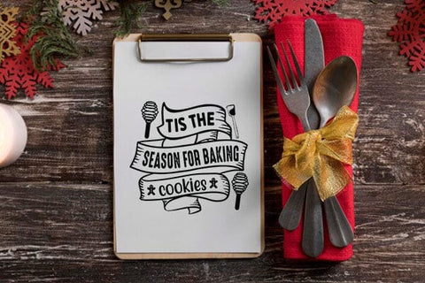 Tis the season for baking cookies SVG Angelina750 