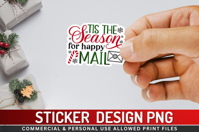 Tis the season for happy mail Sublimation PNG Sublimation Regulrcrative 