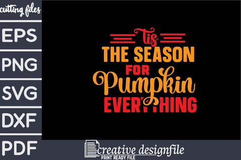 tis the season for pumpkin everything SVG farhad farhad 