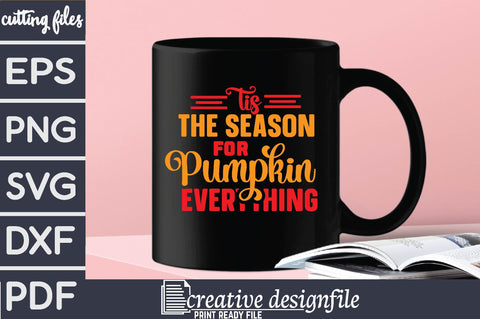 tis the season for pumpkin everything SVG farhad farhad 