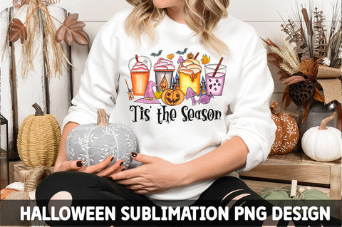 Tis' the Season halloween Coffee Sublimation SVG fokiira 