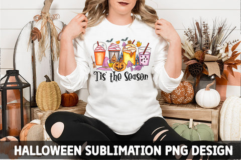 Tis' the Season halloween Coffee Sublimation SVG fokiira 