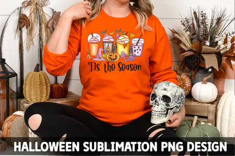 Tis' the Season halloween Coffee Sublimation SVG fokiira 