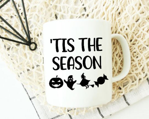Tis The Season Halloween Svg SVG She Shed Craft Store 