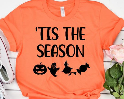 Tis The Season Halloween Svg SVG She Shed Craft Store 