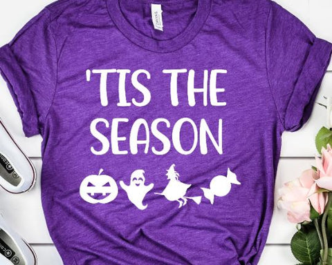 Tis The Season Halloween Svg SVG She Shed Craft Store 