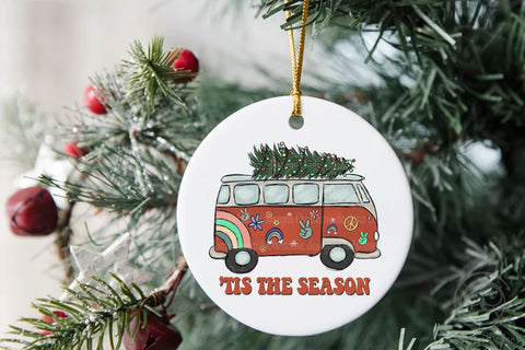 Tis the Season Hippie Christmas Sublimation Sublimation LAM HOANG THUY 